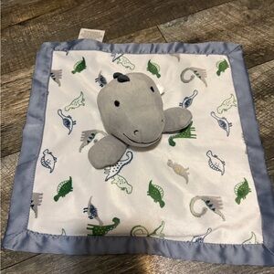 Carter's Child of Mine Dinosaur Lovey Security Blanket Plush Stuffed Animal Baby